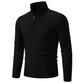 🔥 Tijdelijke Aanbieding ✨ Stijlvolle Herentrui met Kwartrits & Colkraag 👕 Warme Look, Comfortabele Pasvorm & Moderne Uitstraling