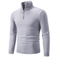 🔥 Tijdelijke Aanbieding ✨ Stijlvolle Herentrui met Kwartrits & Colkraag 👕 Warme Look, Comfortabele Pasvorm & Moderne Uitstraling