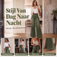 Beenverlengende jeans met wijde pijpen