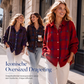 Casuele geruite blouses voor dames met knoopsluiting