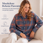Casuele geruite blouses voor dames met knoopsluiting
