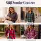 Casuele geruite blouses voor dames met knoopsluiting