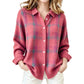 Casuele geruite blouses voor dames met knoopsluiting