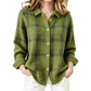 Casuele geruite blouses voor dames met knoopsluiting