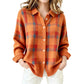 Casuele geruite blouses voor dames met knoopsluiting