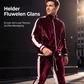 Premium fluwelen trainingspak voor heren