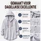 Casual overhemd met capuchon en lange mouwen voor heren
