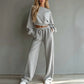 Dames sweatshirt en broek 2-delige set