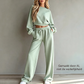 Dames sweatshirt en broek 2-delige set