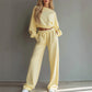 Dames sweatshirt en broek 2-delige set