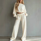 Dames sweatshirt en broek 2-delige set