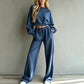 Dames sweatshirt en broek 2-delige set