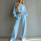 Dames sweatshirt en broek 2-delige set
