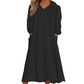 Casuele pluche loungejurk met capuchon voor dames