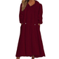 🔥 Tijdelijke Aanbieding ✨ Dames Pluche Loungejurk met Capuchon 🧸 Zacht Warm Comfort, Gezellige Pasvorm & Casual Chic Stijl