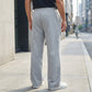 Casual Loose Fit Herenbroek met Trekkoord