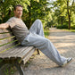 Casual Loose Fit Herenbroek met Trekkoord