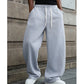 Casual Loose Fit Herenbroek met Trekkoord