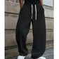Casual Loose Fit Herenbroek met Trekkoord