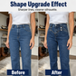 Jeans met hoge taille vormgeven