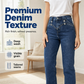 Jeans met hoge taille vormgeven
