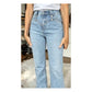 Jeans met hoge taille vormgeven