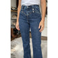 Jeans met hoge taille vormgeven