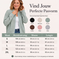 Casueel gebreid baseballjack voor dames