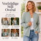 Casueel gebreid baseballjack voor dames