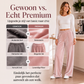 Elegante fluwelen wijde pijpen voor dames
