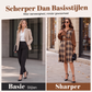 Dames retro geruite overhemdjurk met knopen