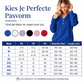 Casual V-hals sweatshirt met knopen voor dames