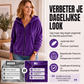 Casuevel fluwelen jack met capuchon voor dames
