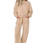 Dames pullover trui en wijde pijpen broek set
