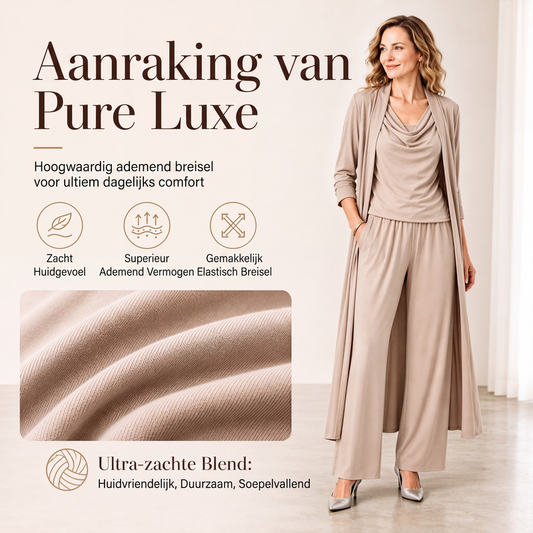 Casual en elegante 3-delige set voor dames