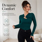 Top met uitgesneden details