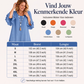 Zomerloze jurk met geplooide mouwen voor dames