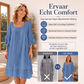Zomerloze jurk met geplooide mouwen voor dames