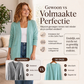 Casual gebreid vest met open voorkant voor dames