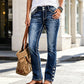 Dames slim-fit stretch jeans