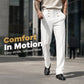 Formele rechte pantalon voor heren