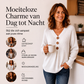Gebreide trui met V-hals voor dames