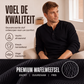 Casual geribbeld Henley overhemd met wafelmotief voor heren