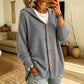 ✨ Casual Comfort ✨ Dames Capuchon Trui Vest 👕 Zachte Stijl, Relaxte Pasvorm & Veelzijdige Layering Look