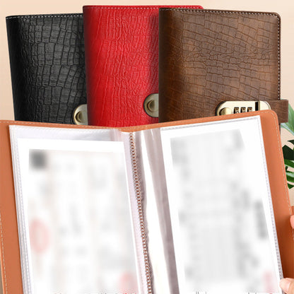 Multifunctionele portemonnee organizer met wachtwoordslot