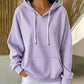 Gestreepte patchwork-hoodie voor dames
