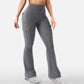 💖Yoga-broek voor dames met hoge taille, uitlopende pijpen en zakken