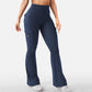 💖Yoga-broek voor dames met hoge taille, uitlopende pijpen en zakken