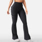 💖Yoga-broek voor dames met hoge taille, uitlopende pijpen en zakken