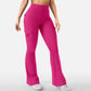 💖Yoga-broek voor dames met hoge taille, uitlopende pijpen en zakken